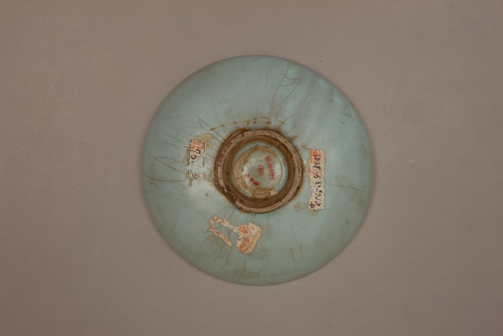 图片[3]-Jun Kiln Sky Blue Glaze Plate-China Archive